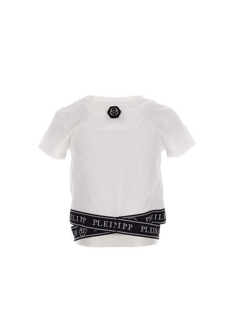 T-shirt, bambina, logata. PHILIPP PLEIN | 2DM00I LBA0110101